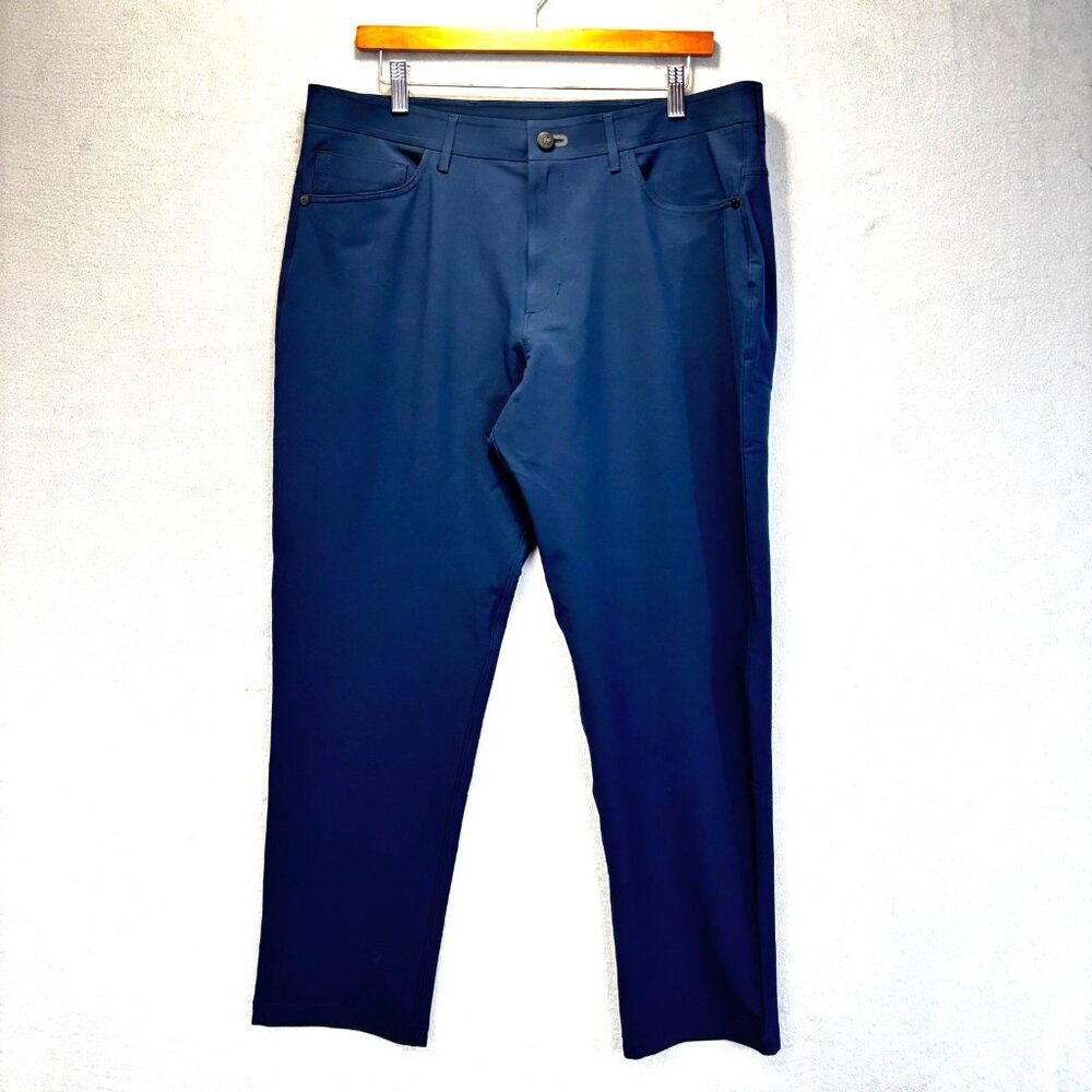 Public Rec Performance Golf Pants Mens 36x30‎ Blue Stretch Casual Preppy Utility
